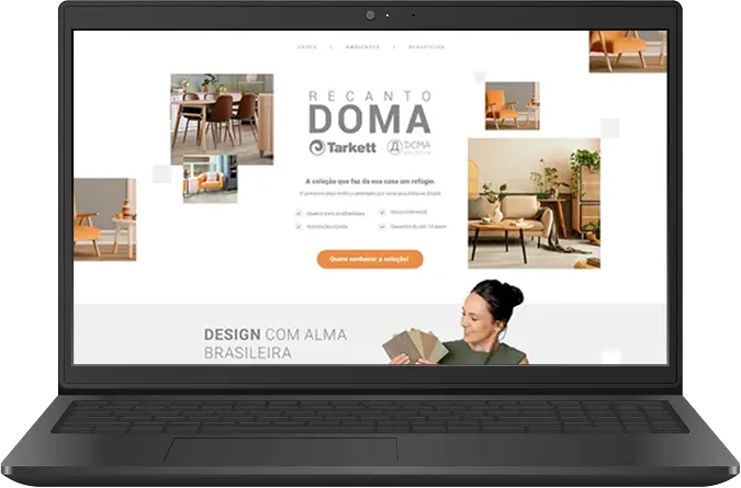 Mockup de Recanto Doma